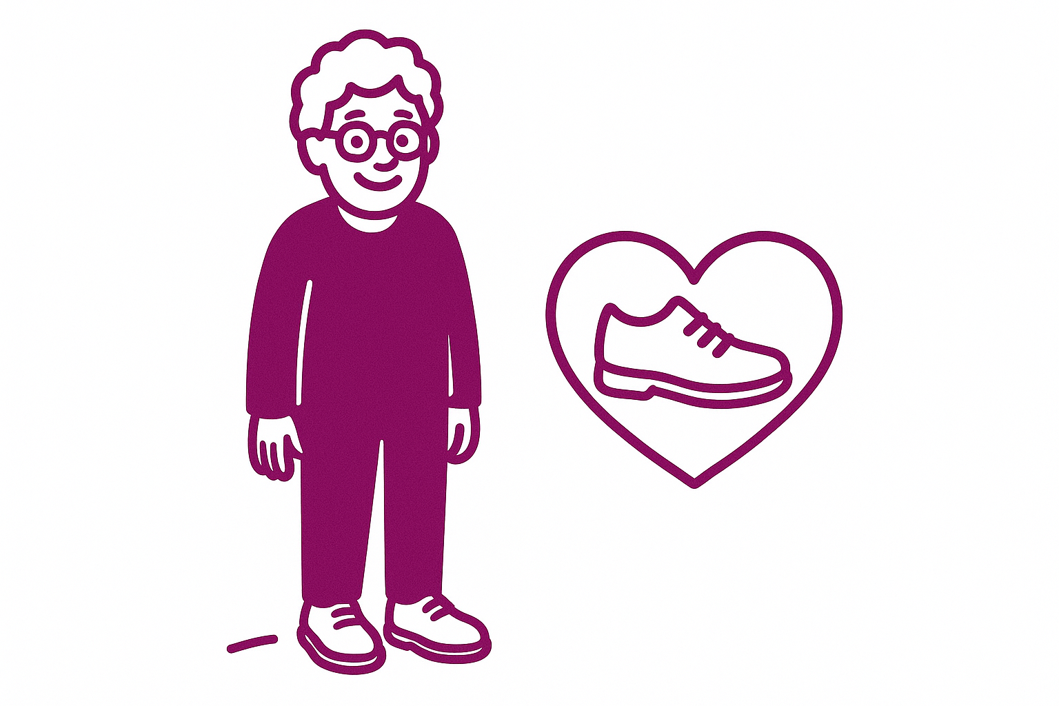 Valpreventie oudere staand